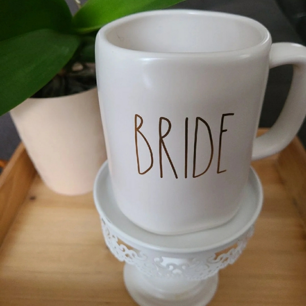 Rae Dunn White Bride Mug